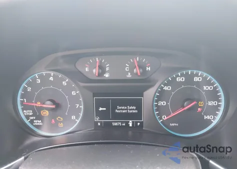 2020 Chevrolet Equinox Fwd Ls из США, поврежденный, VIN 3GNAXHEV5LS715718